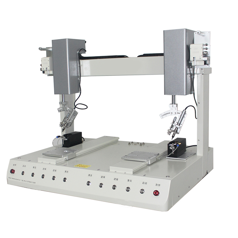Desktop Dual Head Dual Station Soldering Machine